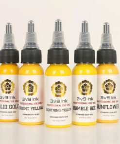 SET 5 COLOR YELLOW 3V9 INK
